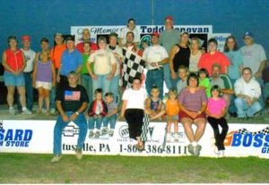 Jeremiah's second win July 3, 2005. Not only was this Jeremiah's 2nd big block win ever, it was 2 in a row!